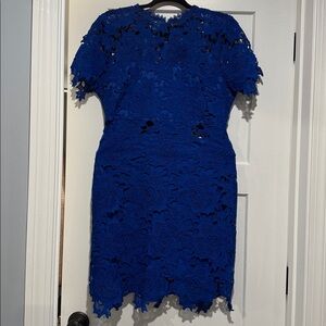 Lulu's Navy Lace Dress